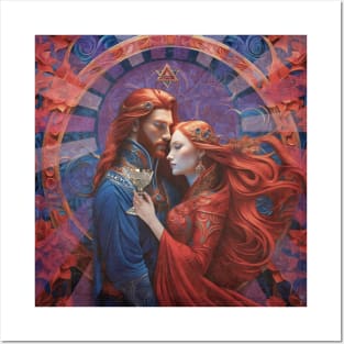 Hieros Gamos - The Sacred Marriage Posters and Art